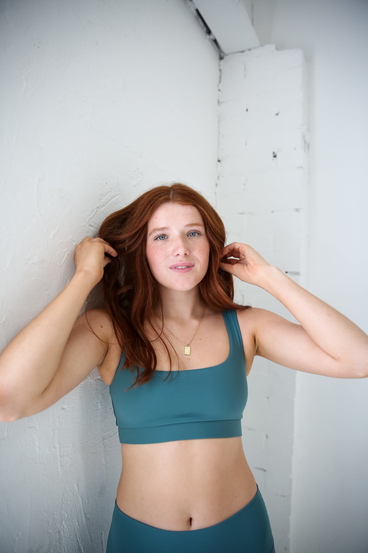 Vida Dream Wide Scoop Bra (Jade)