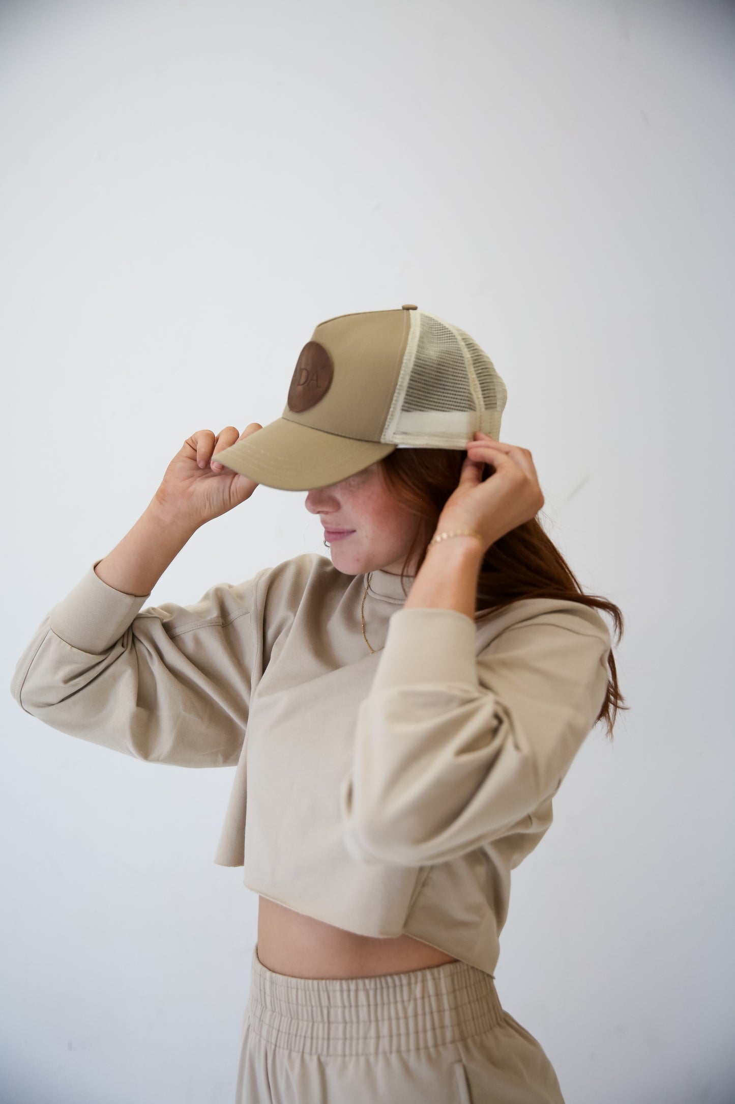 The Patch Hat (Sand)