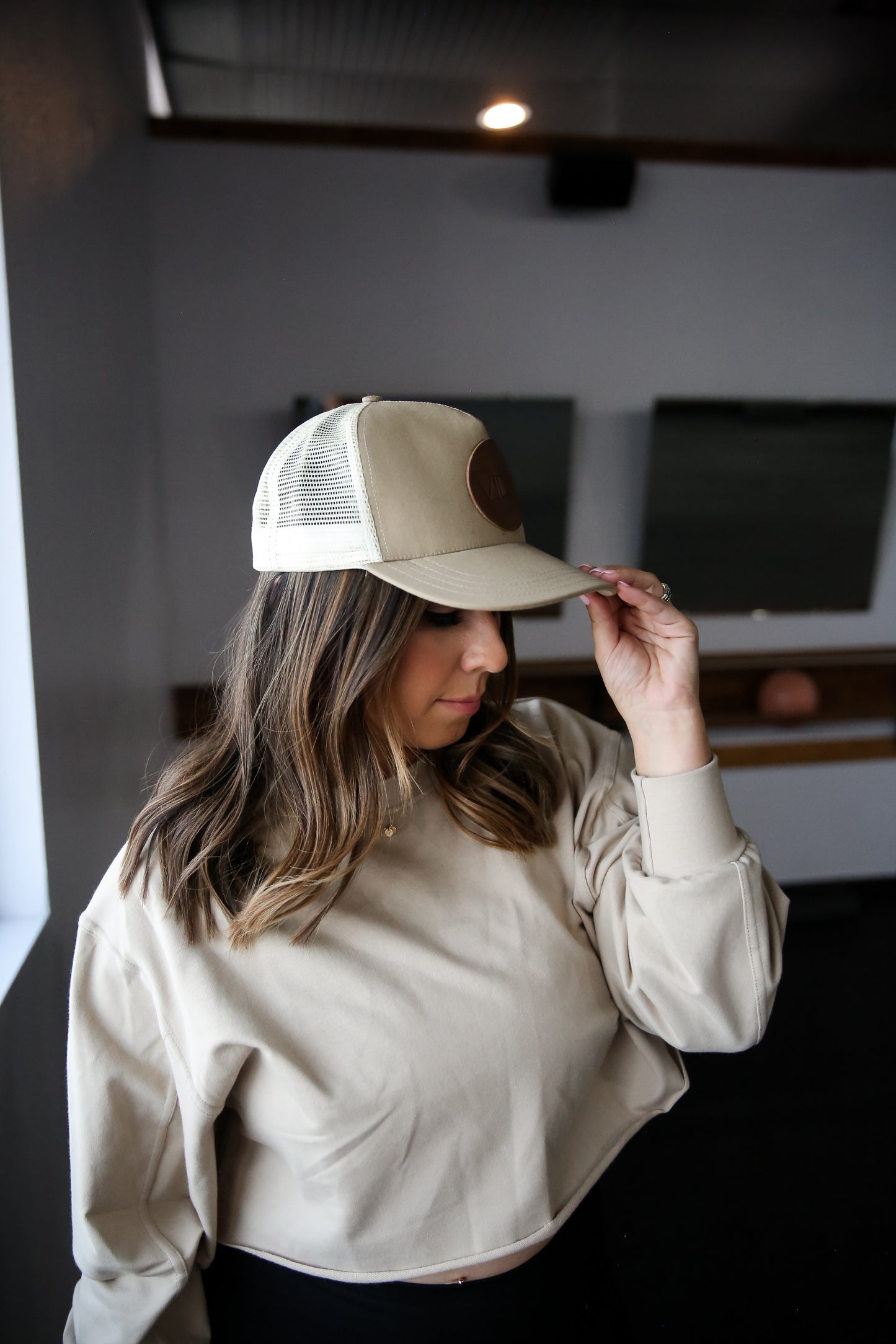 The Patch Hat (Sand)