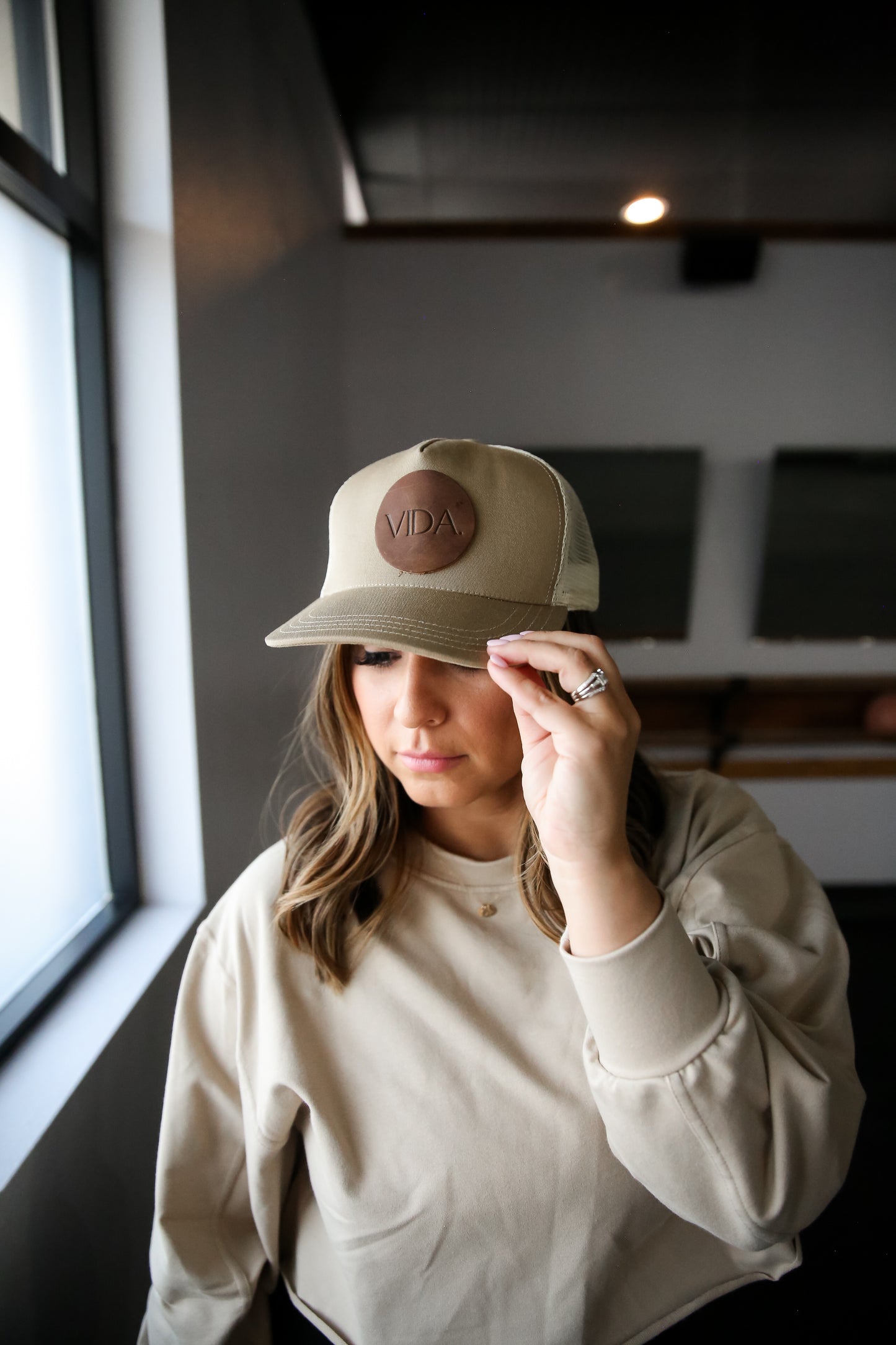 The Patch Hat (Sand)